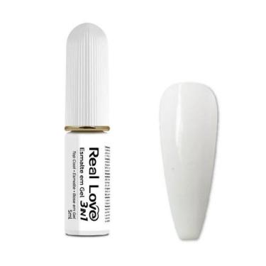 Imagem de Esmalte em gel 3 em 1 5ml cor 01 real love