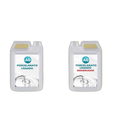Imagem de Kit Porcelanato Líquido + Primer - Superfície Preparada