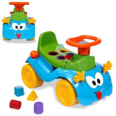 Imagem de Totokinha Bolinha Carrinho Azul Andador Menino - Cardoso - Cardoso Toy