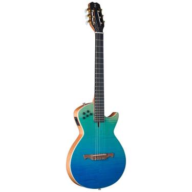 Imagem de Violão Elétrico Tagima Modena Transparent Blue Fade
