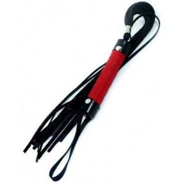 Imagem de Chicote Couro Tiras Fetiche Chibata Bdsm 50 Tons Fantasia - La Pimient
