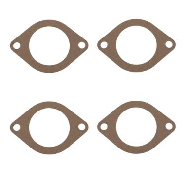 Imagem de Micro Traders 4 peças de junta de termostato para trator 81711768 compatível com Fordson Dexta 79 x 49 mm