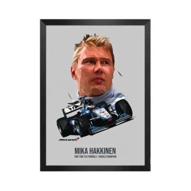 Imagem de Pôster De Arte Em Tela Graffiti De Ayrton Senna, Piloto De F1, Decoraç