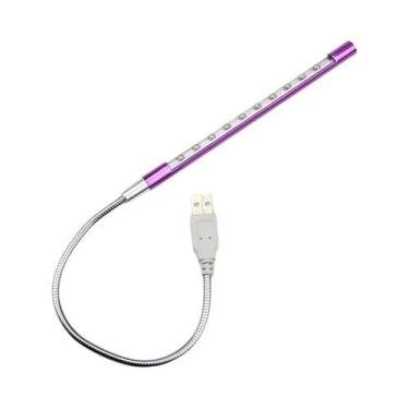 Imagem de Luz De Leitura LED Alimentada Por USB Com 10 LEDs, Lâmpada Flexível Pa