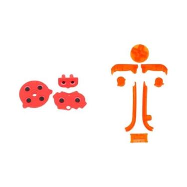 Imagem de Almofada De Borracha Condutiva Para Botão De Teclado GBA D Pad a B L R