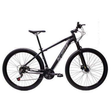 Imagem de Bicicleta Aro 29 Bike Ksw Xlt 21 Marchas Alumínio Freio A Disco Preto Fos -ad Prata 17