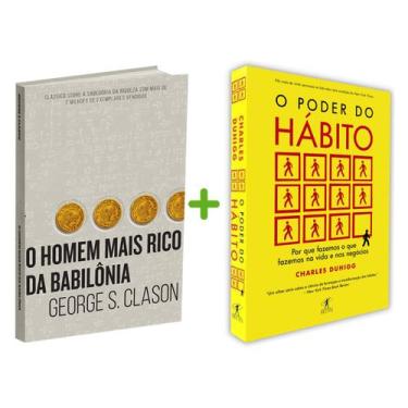 Imagem de Kit 2livros, O Homem mais Rico da Babilônia + O Poder Do Hábito, Cláss