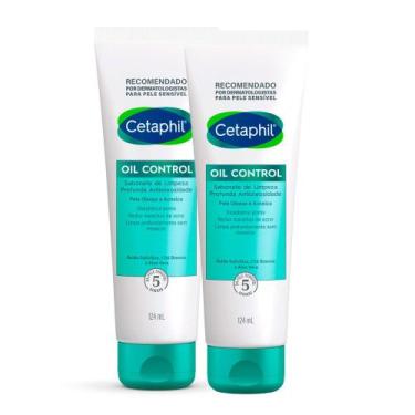 Imagem de Kit 2 Sabonete de Limpeza Profunda Cetaphil Oil Control Antioleosidade