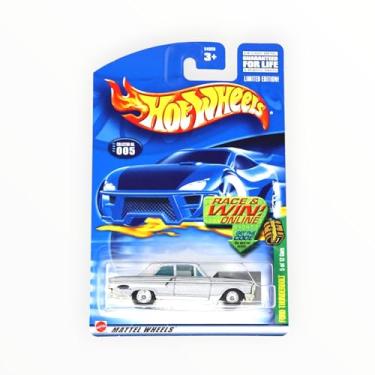 Imagem de 2002 Treasure Hunt #5 Ford Thunderbolt #2002-5 Collectible Collector Car Mattel Hot Wheels