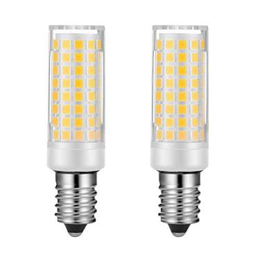 Imagem de X-Molin Lâmpada LED para geladeira E14 - Lâmpadas para máquinas de costura, capôs, lâmpada de pedra de sal, lâmpada de cristal de sal - Lâmpada LED congeladora E14, 500 lúmens AC110V-130V - pacote com