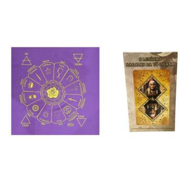 Imagem de Kit O Baralho Da Vó Cigana + Toalha Cigana