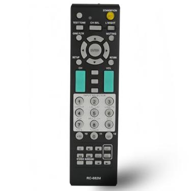 Imagem de Controle remoto de substituição universal para receptor de áudio Onkyo RC-682M RC-605S RC-606S RC-607M RC-608M RC-650M RC-651M RC-668M RC-681M RC-728M RC-461M RC-683M