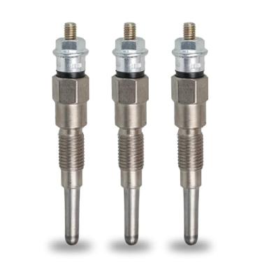 Imagem de Vela incandescente 3 peças compatíveis com motor Kubota D662 D722 D782 D902 D905 D1005 D1105 V1505 V1305 Z482 RTV900 RTV1100, substitui 16851-65512