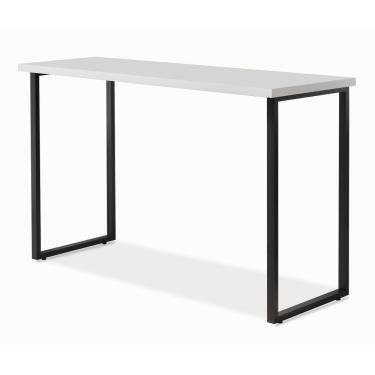 Imagem de mesa de estudo estilo industrial quarto - branco/preto