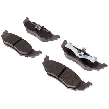 Imagem de ACDelco Conjunto de pastilhas de freio a disco traseiro de cerâmica prata 14D641CF1