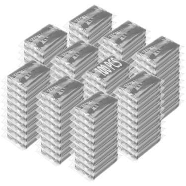 Imagem de Ovveroche 100 esponjas embaladas individualmente, esponjas não comprimidas para limpeza doméstica pratos de cozinha Airbnb apartamento carro bicicleta cinza