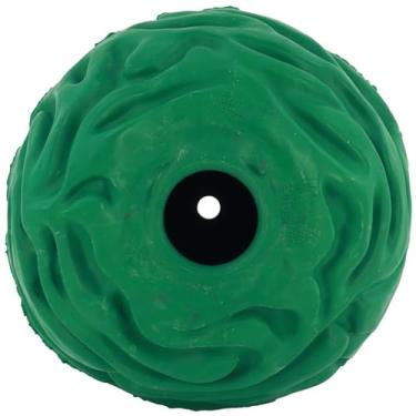 Imagem de PetKORE Luna Ball – Brinquedo grande de 10 cm, verde, para cães e filhotes, borracha flexível, dentição e mastigação, superfície tátil, salto e busca, brinquedo interno e externo para animais de