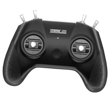 Imagem de predolo Controlador de simulador, alça remota USB para treinamento de iniciantes, fácil de usar, controlador de drone FPV, Preto