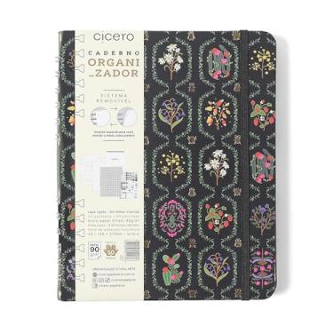 Imagem de CADERNO ORGANIZADOR JARDIM PAUTADO & PONTADO A5 PRETO