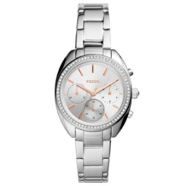 Imagem de Relógio Fossil Feminino Vale Prata - BQ3657/1KI-Feminino