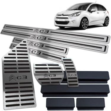 Imagem de Soleira Pedaleira Descanso Citroen C3 2013 A 2020 Automático