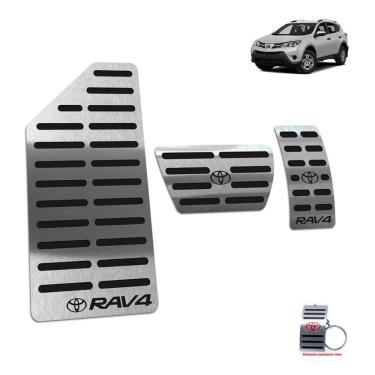 Imagem de Pedaleira Automático + Descanso de Pé Rav4 2001 a 2012 Preto