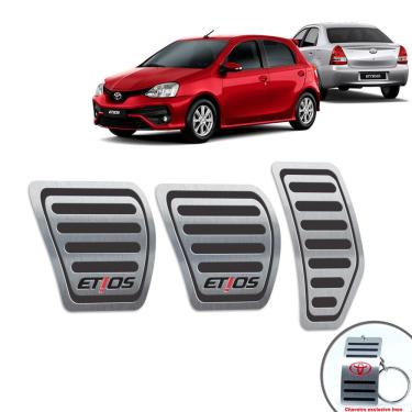 Imagem de Pedaleira Manual Toyota Etios Platinum 2014 A 2019 Preto
