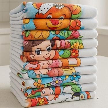 Imagem de Pano de Prato Estampado Atacado Kit 10 Peças 40x65 Algodão Revenda Coz