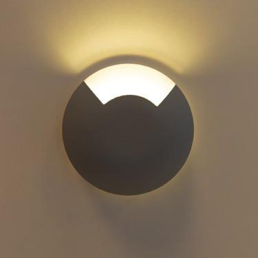 Imagem de Spot Led Balizador Embutido Solo Preto Branco Quente Ip67 Preto