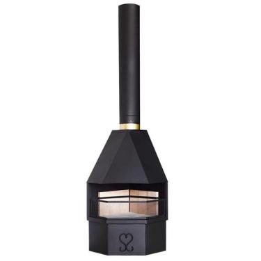 Imagem de Lareira de Canto Celine Potenza