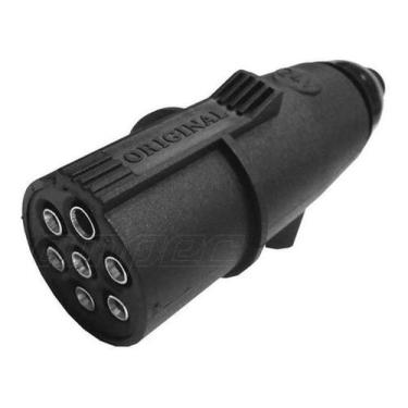 Imagem de Tomada Eletrica Caminhao Carreta Macho 7 Polos Original