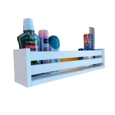 Imagem de Prateleira para banheiro nixo organizador de shampu 3un 40cm