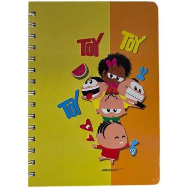 Imagem de Caderno Capa Dura Turma da Mônica Toy -20 cm A5 80 Folhas - Culturama