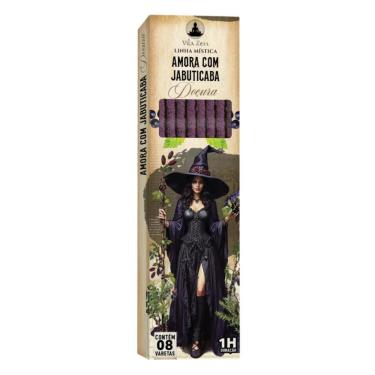 Imagem de Incenso Linha Mistica 0% Amora E Jabuticaba C/8 Varetas
