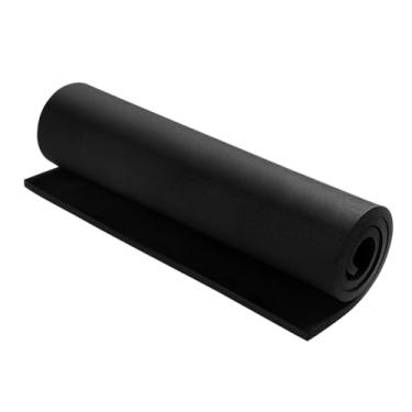 Imagem de AMZQNART Espuma EVA de 10 mm, espuma para cosplay 40,66 x 74,9 cm preta, para projetos de artesanato, fantasias de cosplay, armas falsas, decorações, Natal, Páscoa, Ação de Graças, etc., alta