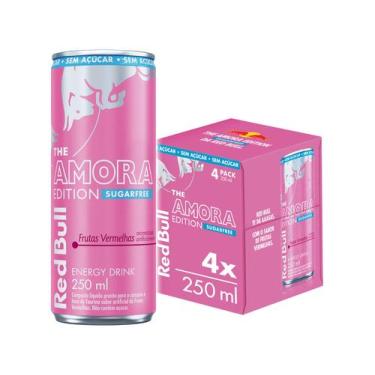 Imagem de Bebida Energética Red Bull Energy Drink Edition Sugarfree Amora Zero A