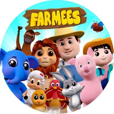 Imagem de Capas Painel Redondo Mini De Mesa Festa Decoração Diversas - Use Thuco