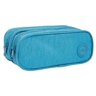 Imagem de Estojo Escolar Infantil Duplo Académie Turquesa - Tilibra