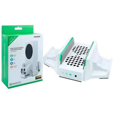 Imagem de Base Cooler Para X box Series S Carregador Controle 2 Bateria - Dobe