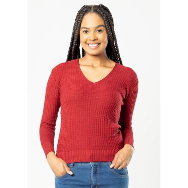 Imagem de Blusa Modal Pau a Pique Manga Longa Cherry