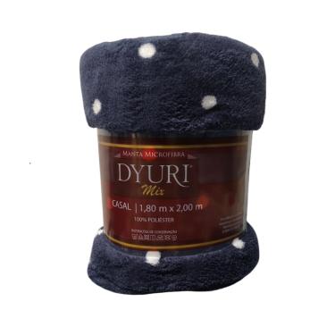 Imagem de Manta Microfibra Casal 180x200cm Dyuri Poá Jolitex