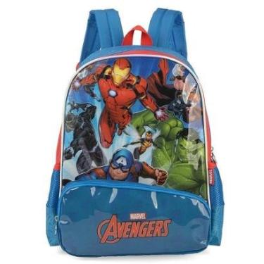Imagem de Mochila Escolar Luxcel Avengers 38011 - Masculino-Masculino