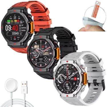 Imagem de Relógio Smart Watch M-Rex 4 Series 10 Lançamento Microwear Tela Amoled Android iOS Bluetooth Nfc-Unissex