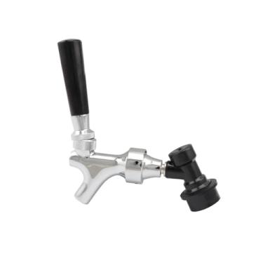 Imagem de Fabricação caseira de cerveja Homebrew Beer Tap Polished Chrome Draft Beer Faucet - Keg Tap Kegerator Spout With Ball Lock Quick Disconnect Kit Acessórios para vinho