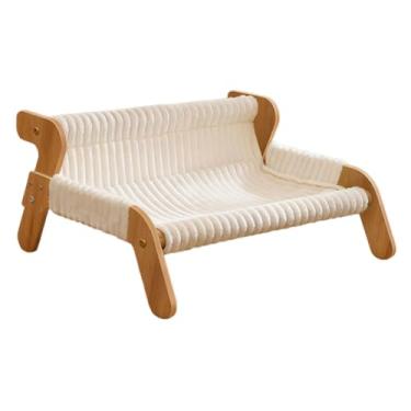 Imagem de Fenteer Cama de Rede para Gatos, Móveis Confortáveis ​​para Dormir, Cadeira Grande para Gatos, Berço para Animais de Estimação