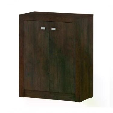 Imagem de Balcão 02 Portas Para Escritório Me4103 Rustico Rustico - TECNO MOBILI