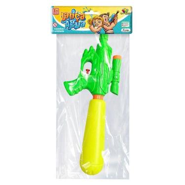 Imagem de Pistola lança agua 34cm Lança Água Divertido Com Reservatório - Art Br