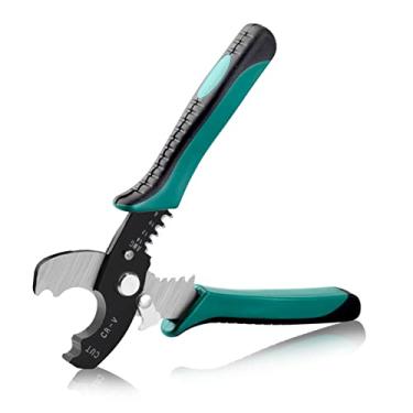 Imagem de Alicate de corte de fio de 20 cm, ferramenta manual, multifunções, cortadores de cabos, cortadores de cabos, cortadores de fio Awg, decapador de fio de precisão com mola de trava acionada