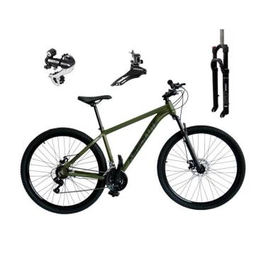 Imagem de Bicicleta Aro 29 Absolute Nero 5 24v Câmbio Shimano Acera K7 Suspensão 100mm Trava Freio a Disco-Unissex