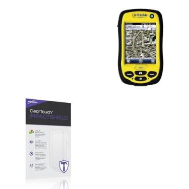 Imagem de BoxWave Protetor de tela compatível com Trimble Juno 3 - ClearTouch ImpactShield (pacote com 2), película flexível de película impenetrável